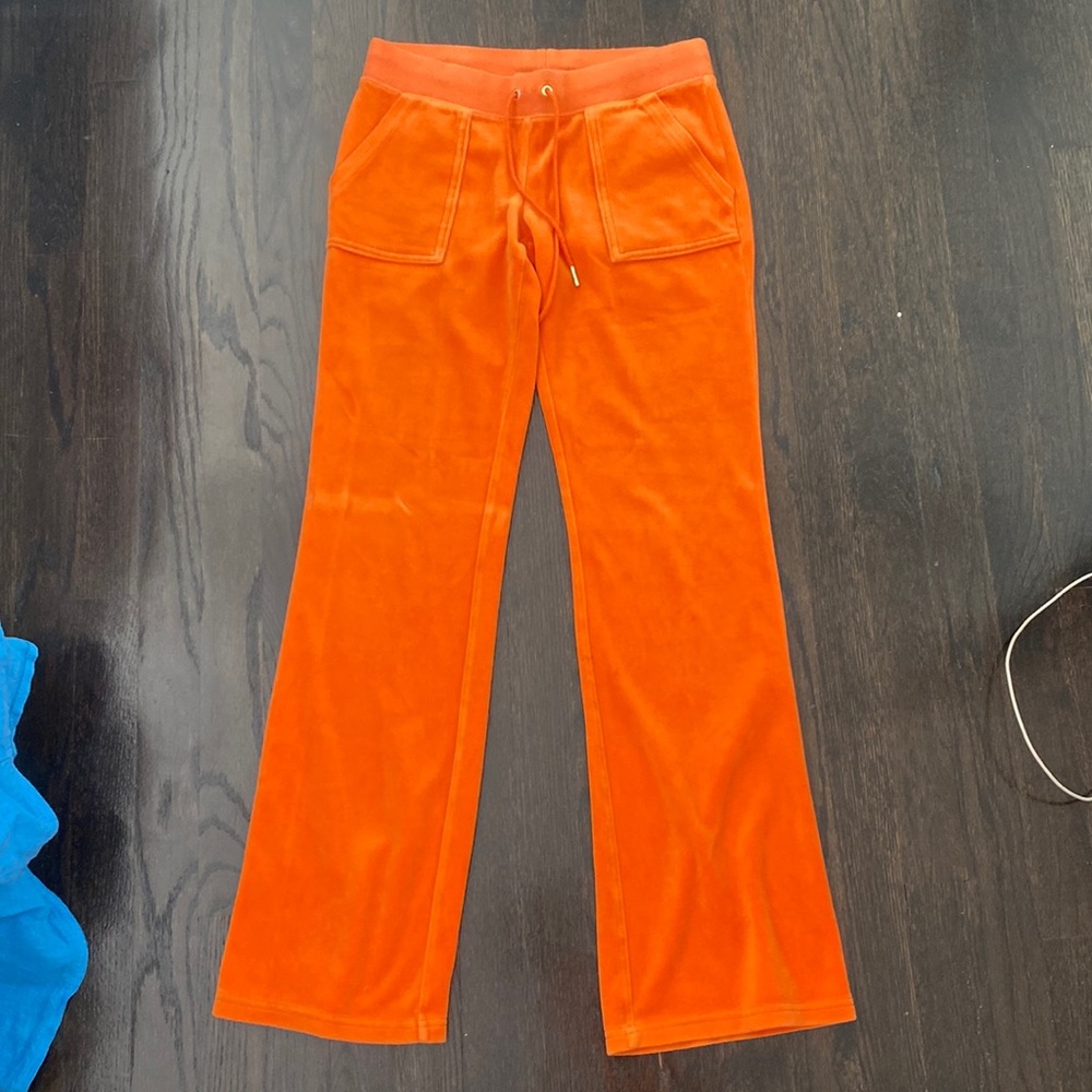 Orange juicy couture sweatpants